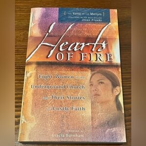 Hearts of Fire Book stories of faith. BN